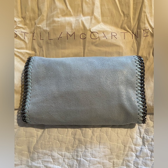 ✨Host Pick ✨CTELLA MCCARTNEY Shaggy Deer Falabella Crossbody Bag Duck Blue - Picture 2 of 16